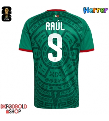 Mexico Raul Jimenez #9 Hjemmebanetrøje VM 2026 Kort ærmer